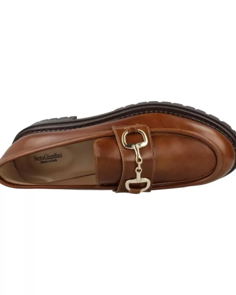 NERO GIARDINI Mocasines De Hombre Guanto Tr Catania 9120 I217715D Marrn Marron Flash Sale