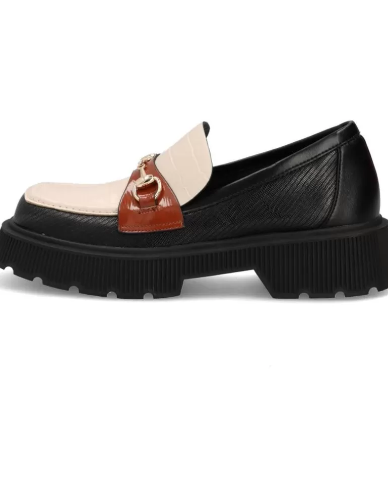 NOA HARMON Mocasines De Mujer Mocasin Negro Shop