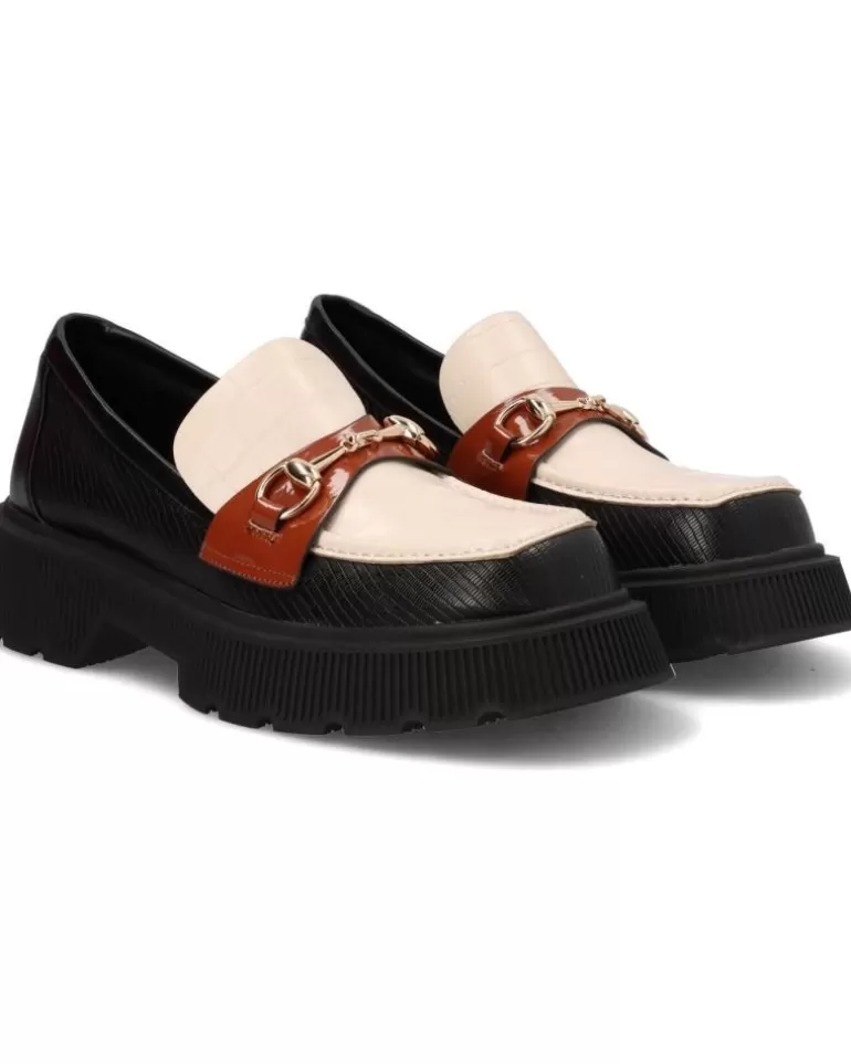 NOA HARMON Mocasines De Mujer Mocasin Negro Shop