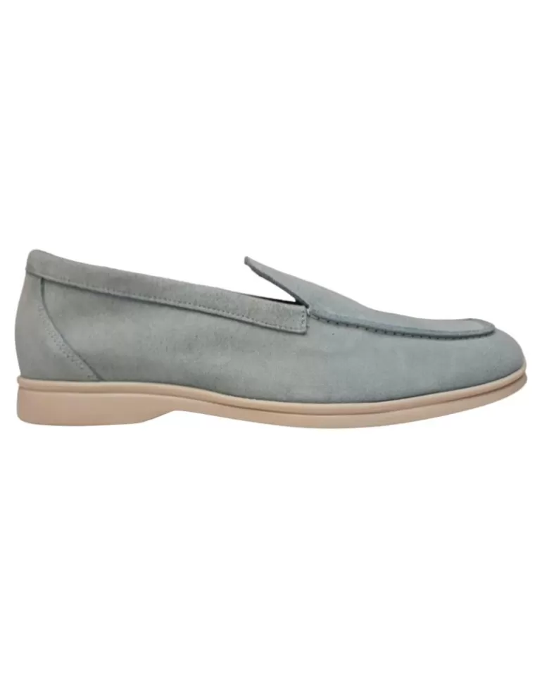 OTRAS MARCAS Mocasines De Hombre Gallar Azul Claro New
