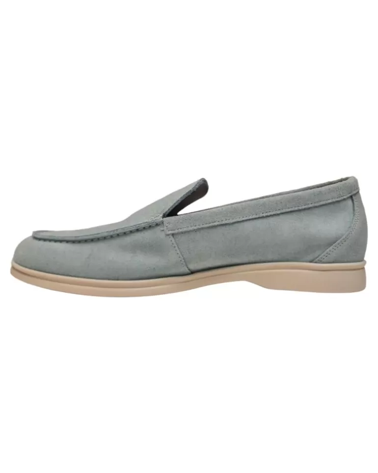 OTRAS MARCAS Mocasines De Hombre Gallar Azul Claro New