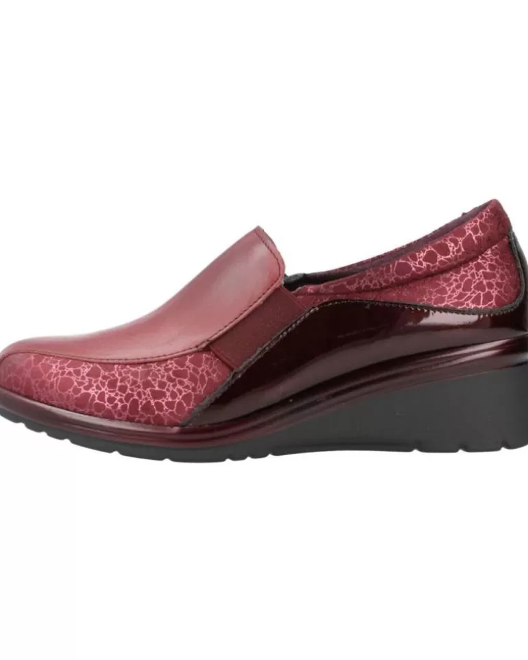 PITILLOS Mocasines De Mujer 5323P Burdeos Flash Sale