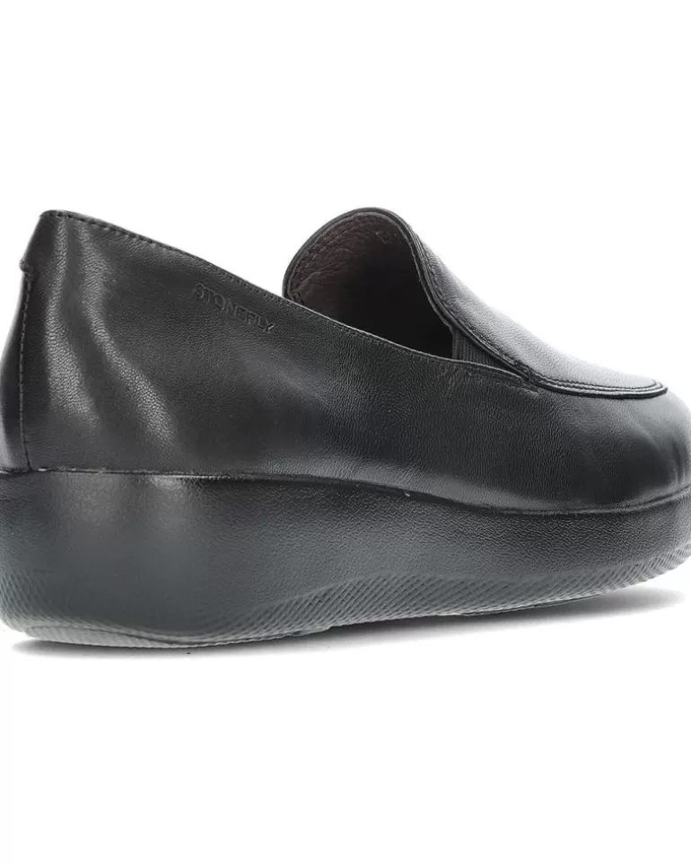 STONEFLY Mocasines De Mujer Mocasin Paseo Iv Nappa 109181 Black Cheap