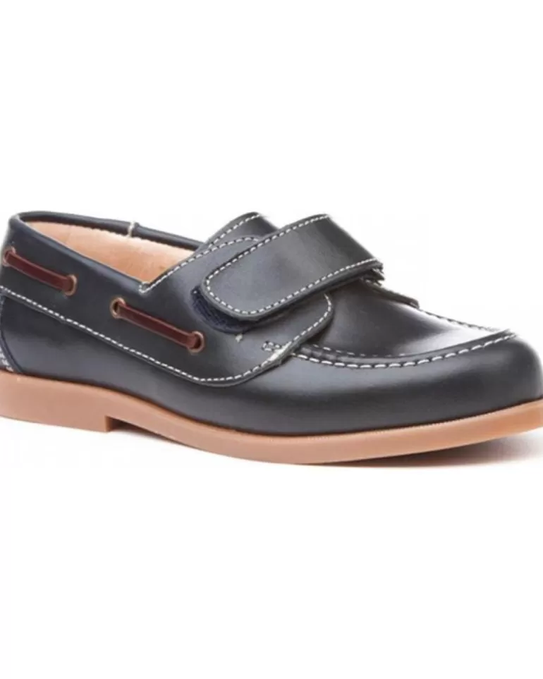 ANGELITOS Nauticos De Niño Nautico Piel 351 Marino Flash Sale