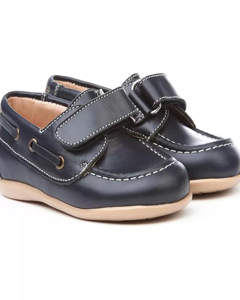 ANGELITOS Nauticos De Niño Nautico Piel 354 Marino Discount