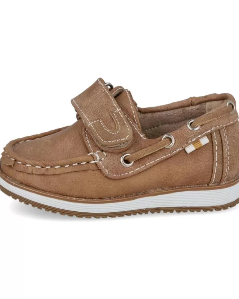 BUBBLE BOBBLE Nauticos De Niño 3-Ns599B Zapatos Nautico Velcro Camel Outlet