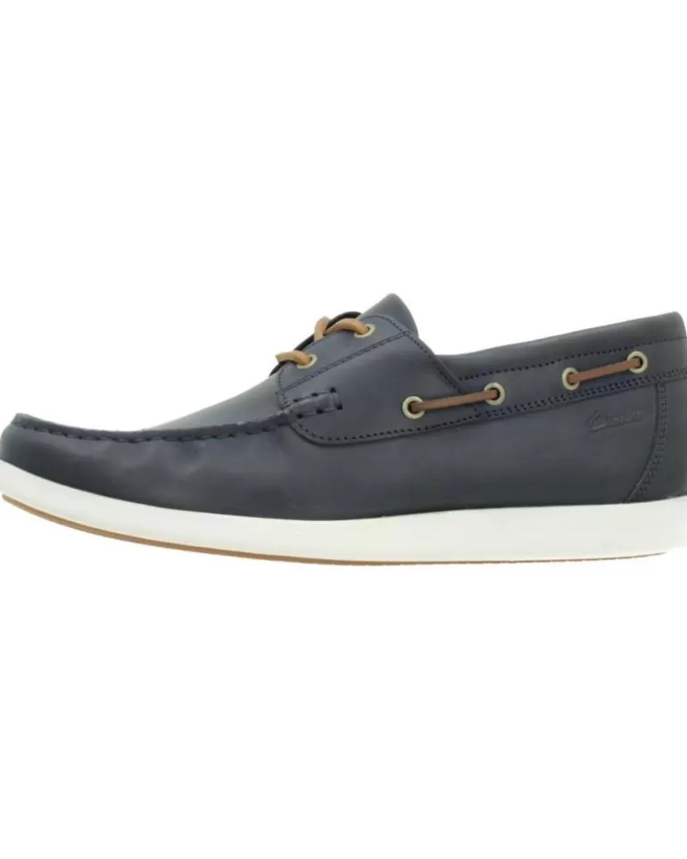 CLARKS Nauticos De Hombre Ferius Coast Marron Fashion