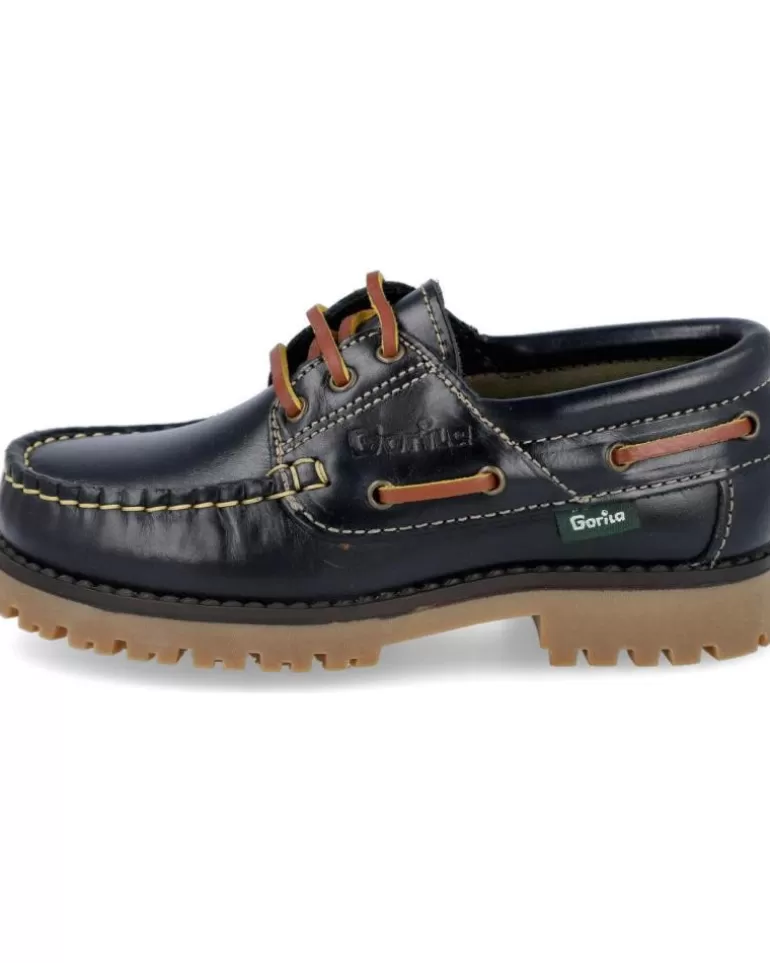 GORILA Nauticos De Hombre Y Niño 25350 Taylor Zapatos Nauticos Niños Azul Azul Shop