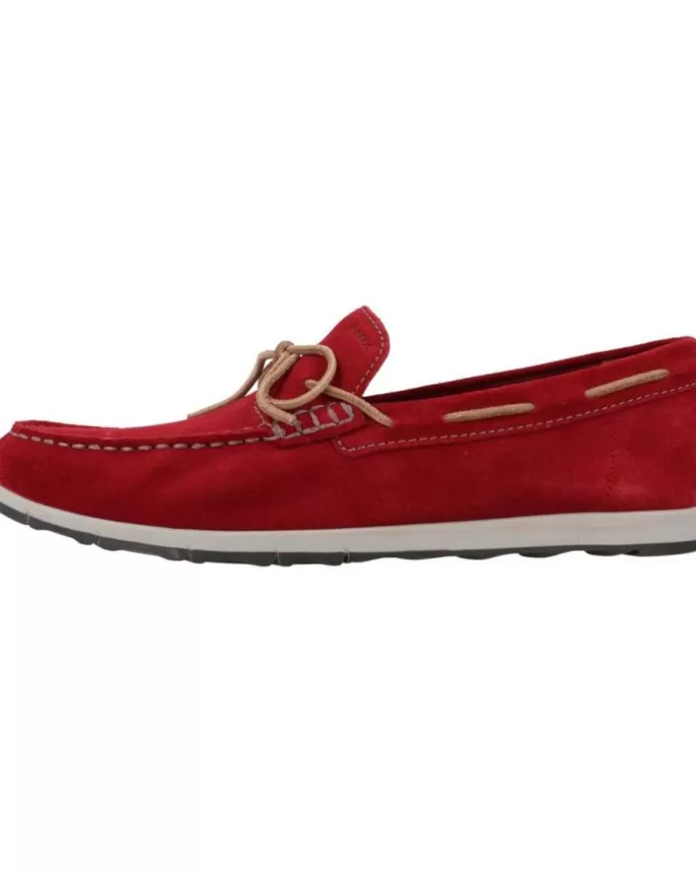 GEOX Nauticos De Hombre U Calarossa Rojo Fashion