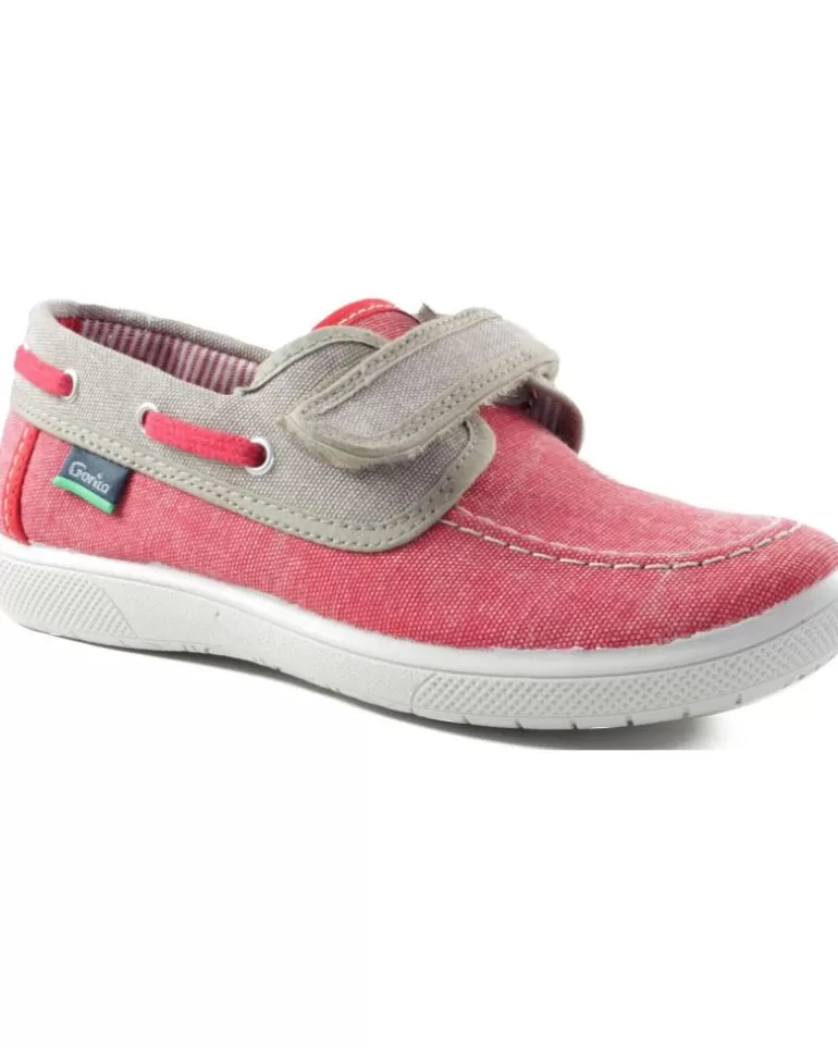 GORILA Nauticos De Niño Canvas Miami Cerrado Niño Rojo Discount