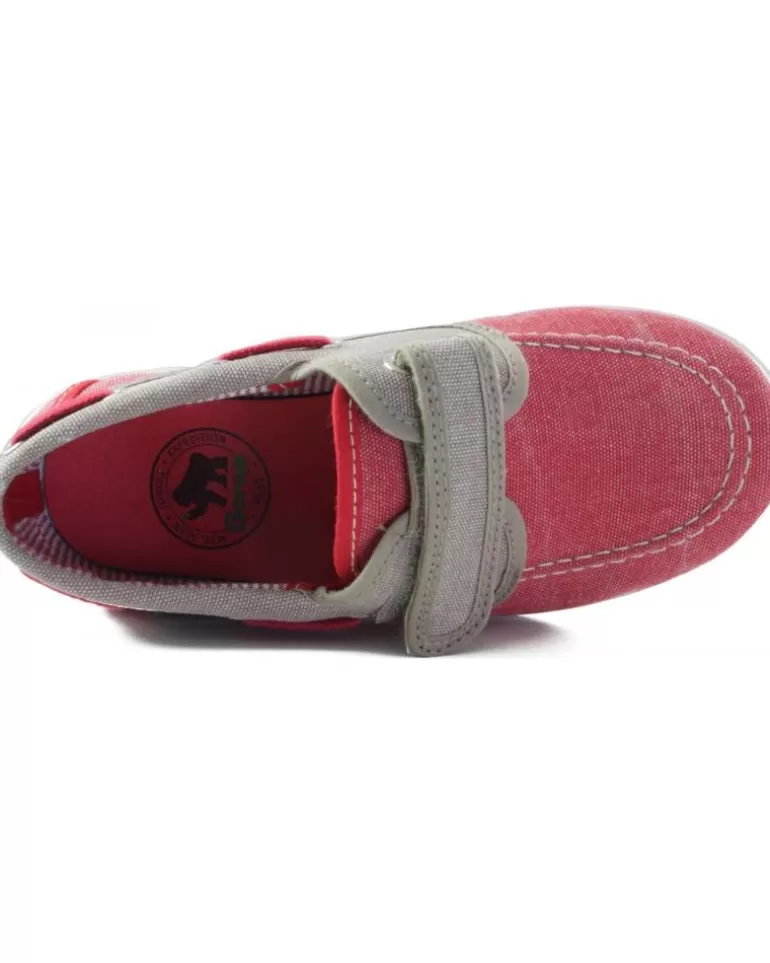 GORILA Nauticos De Niño Canvas Miami Cerrado Niño Rojo Discount