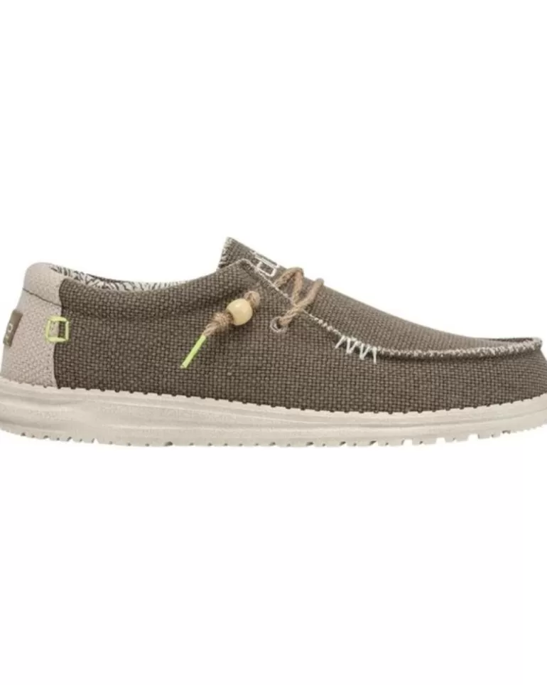 HEY DUDE Nauticos De Hombre Wally Braided Kaki Online