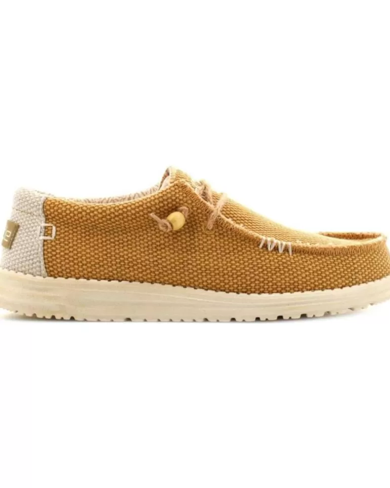 HEY DUDE Nauticos De Hombre Wally Braided Ocre Amarillo Shop