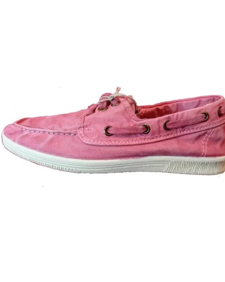 NATURAL WORLD Nauticos De Mujer 50-Old Alheli-Nautico Bajo Muj Rosa Sale