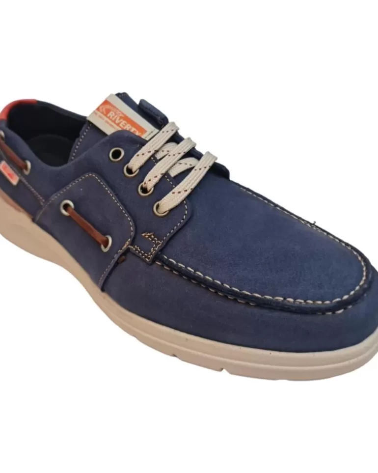 RIVERTY Nauticos De Hombre Casie Azul Cheap