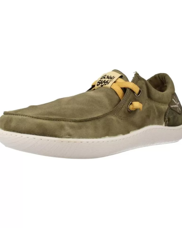 SUNNI SABBI Nauticos De Hombre Kunash002 Wallab Militar Shop