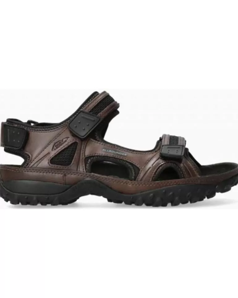 ALLROUNDER Sandalias De Hombre Sandalia Mephisto Regent Brown Clearance