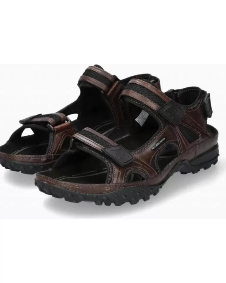 ALLROUNDER Sandalias De Hombre Sandalia Mephisto Regent Brown Clearance