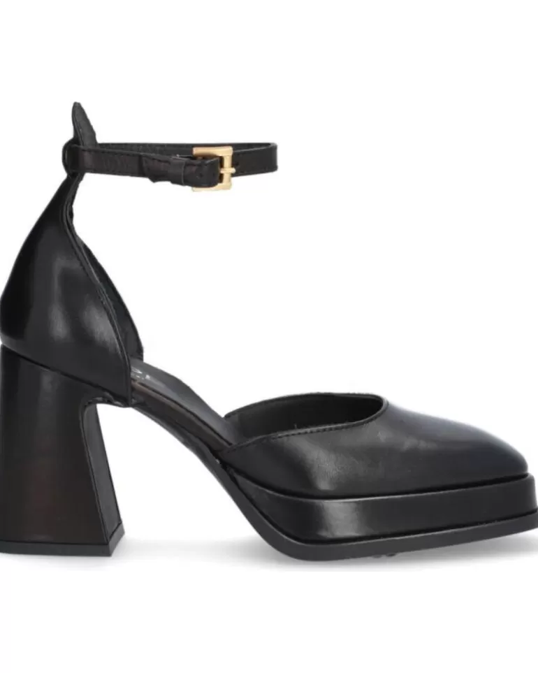 ALPE Sandalias De Mujer Idanna Sandalia Piel Negro Online
