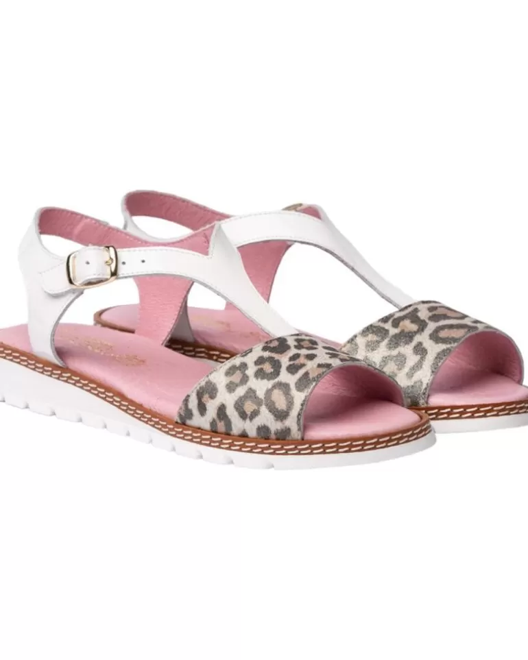 ANGELITOS Sandalias De Mujer Y Niña Sandalia H Ang625 Leopardo Best Sale