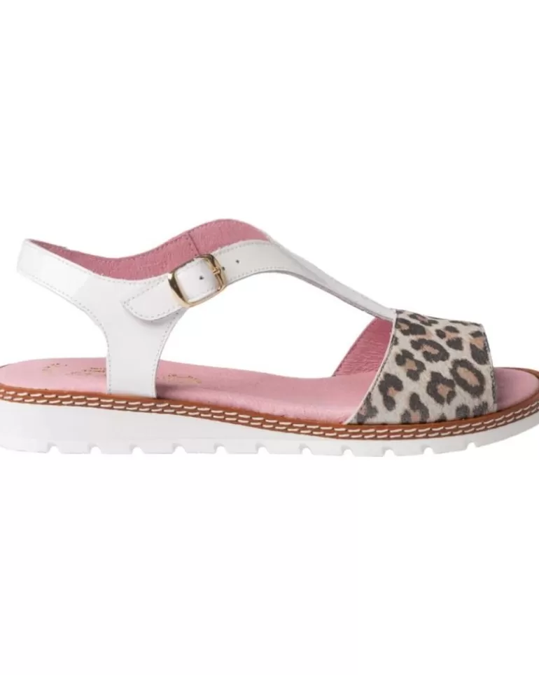 ANGELITOS Sandalias De Mujer Y Niña Sandalia H Ang625 Leopardo Best Sale