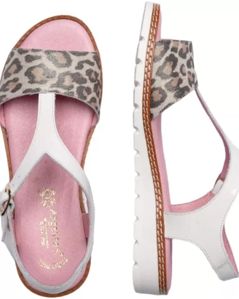 ANGELITOS Sandalias De Mujer Y Niña Sandalia H Ang625 Leopardo Best Sale