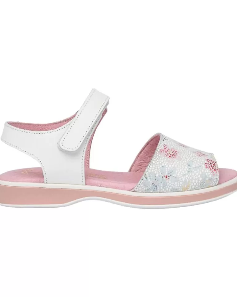 ANGELITOS Sandalias De Niña Sandalia Flor Ang578 Blanco Sale