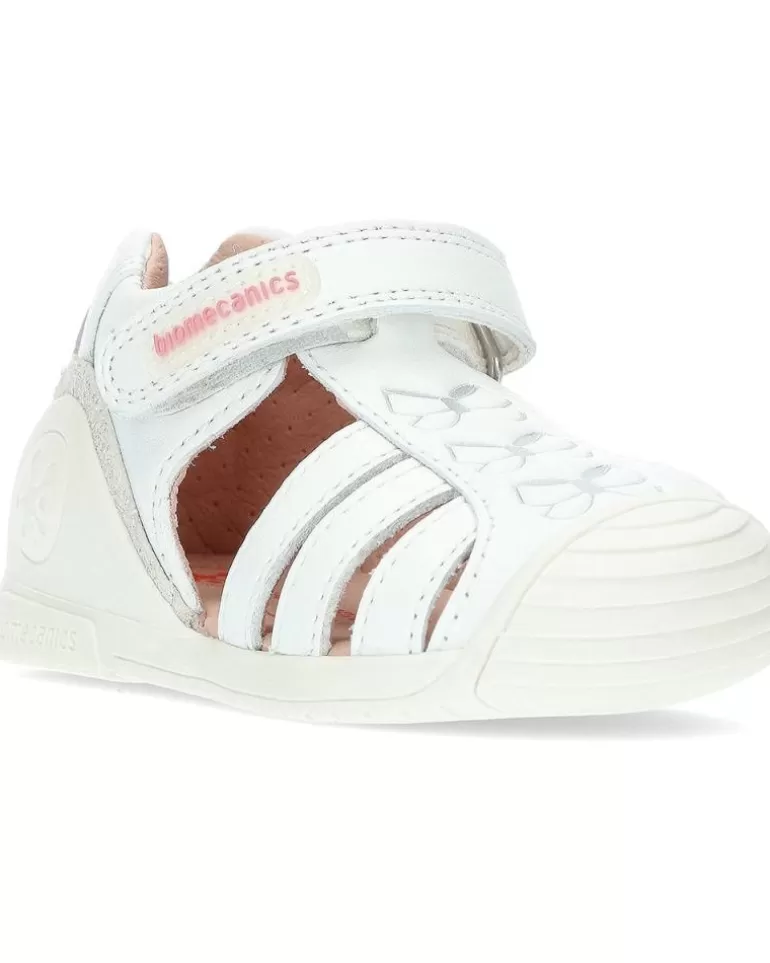 BIOMECANICS Sandalias De Niña 232101-B Blanco Discount