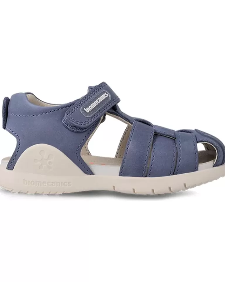 BIOMECANICS Sandalias De Niño Sandalias Piel 232257 Petrol Outlet