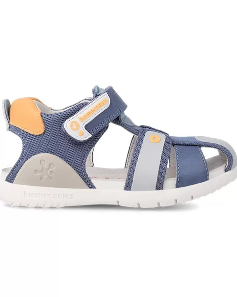 BIOMECANICS Sandalias De Niño Sandalias Piel 232260 Petrol Flash Sale