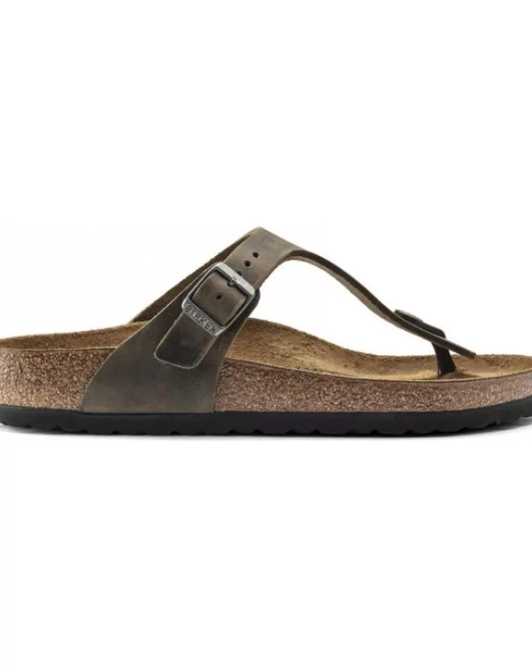 BIRKENSTOCK Sandalias De Hombre Sandalias Gizeh 1019327 Kaki Best Sale