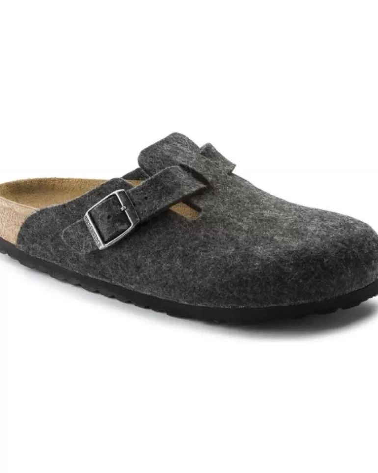 BIRKENSTOCK Sandalias De Mujer Zapatillas De Casa Boston Gris Online
