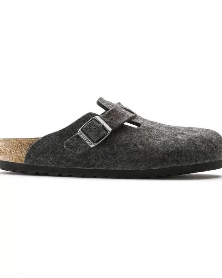 BIRKENSTOCK Sandalias De Mujer Zapatillas De Casa Boston Gris Online