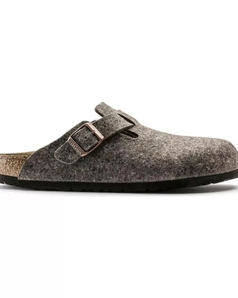 BIRKENSTOCK Sandalias De Mujer Zapatillas De Casa Boston Marron Marron Hot