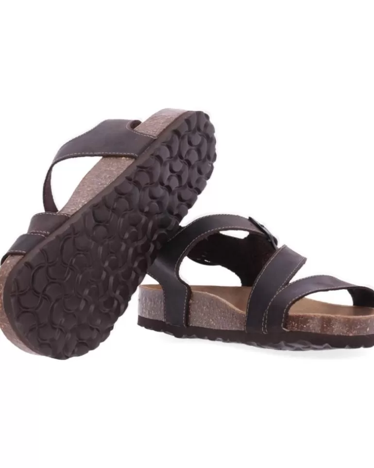CHIKA10 Sandalias De Hombre Museo 2846 Marron-Brown Outlet
