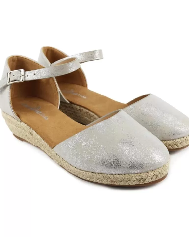 CHIKA10 Sandalias De Mujer Y Niña Ciruela 17 Plata-Silver Online