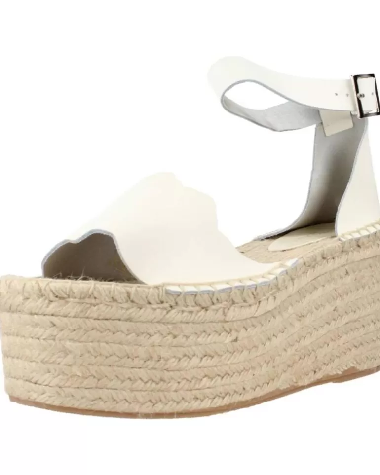 CLARA DURAN Sandalias De Mujer 635Cd Blanco Sale