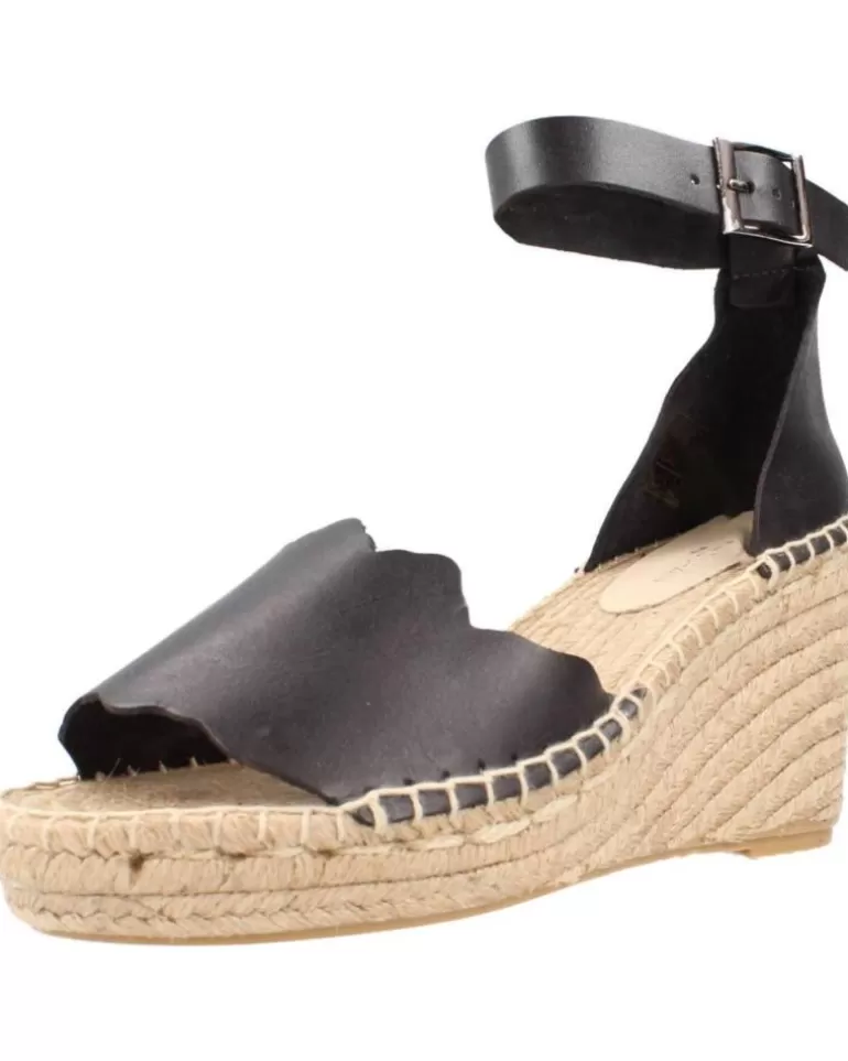 CLARA DURAN Sandalias De Mujer Platafp8Cd Negro Best Sale