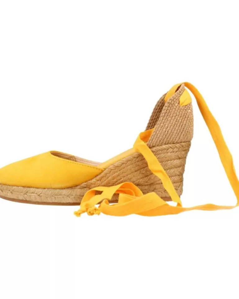 CLARA DURAN Sandalias De Mujer Valant4Cd Amarillo Store