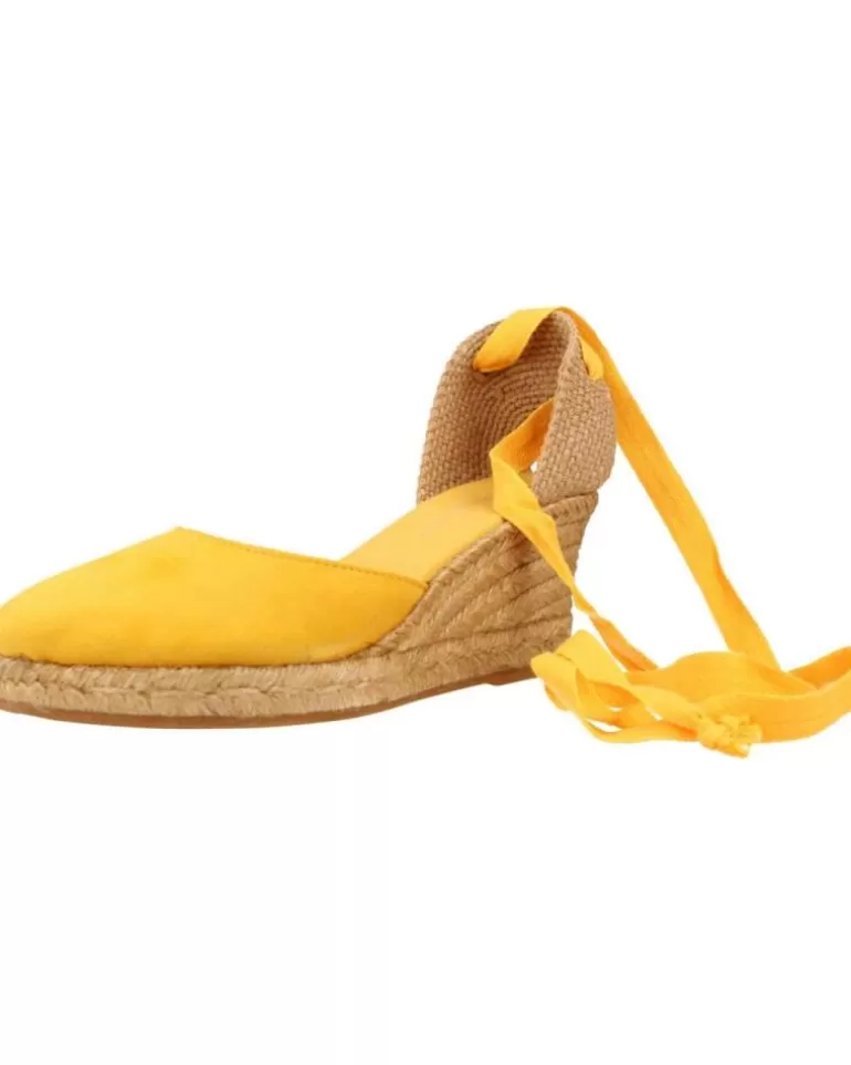 CLARA DURAN Sandalias De Mujer Valant4Cd Amarillo Store