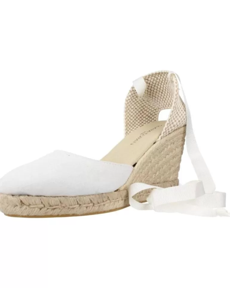 CLARA DURAN Sandalias De Mujer Valenantcd Blanco Flash Sale