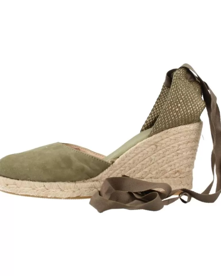 CLARA DURAN Sandalias De Mujer Valenantcd Verde Outlet