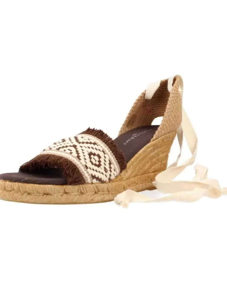 CLARA DURAN Sandalias De Mujer Valenbancd Marron Clearance