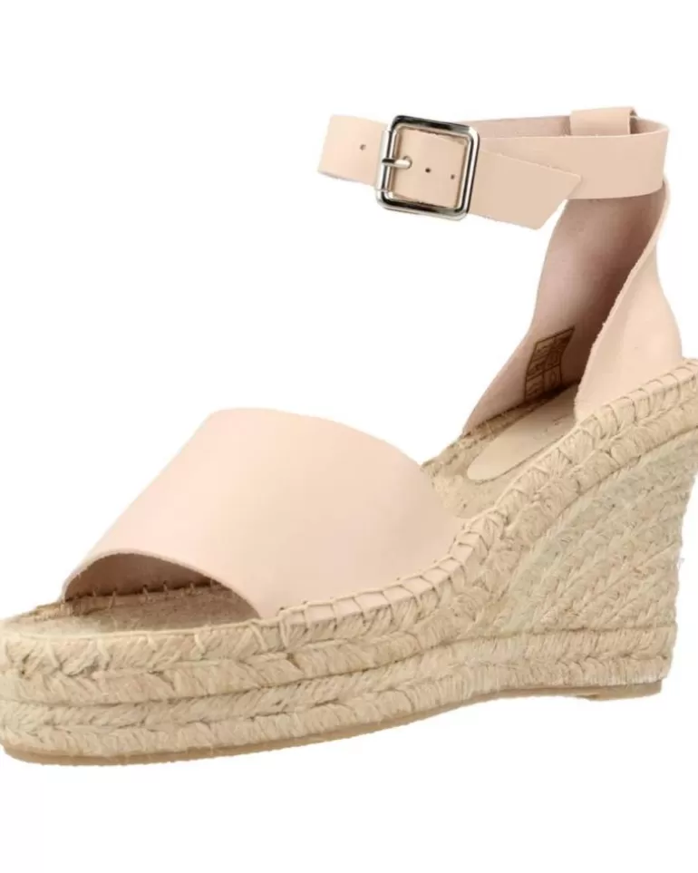 CLARA DURAN Sandalias De Mujer ValenCuñacd Nude Store