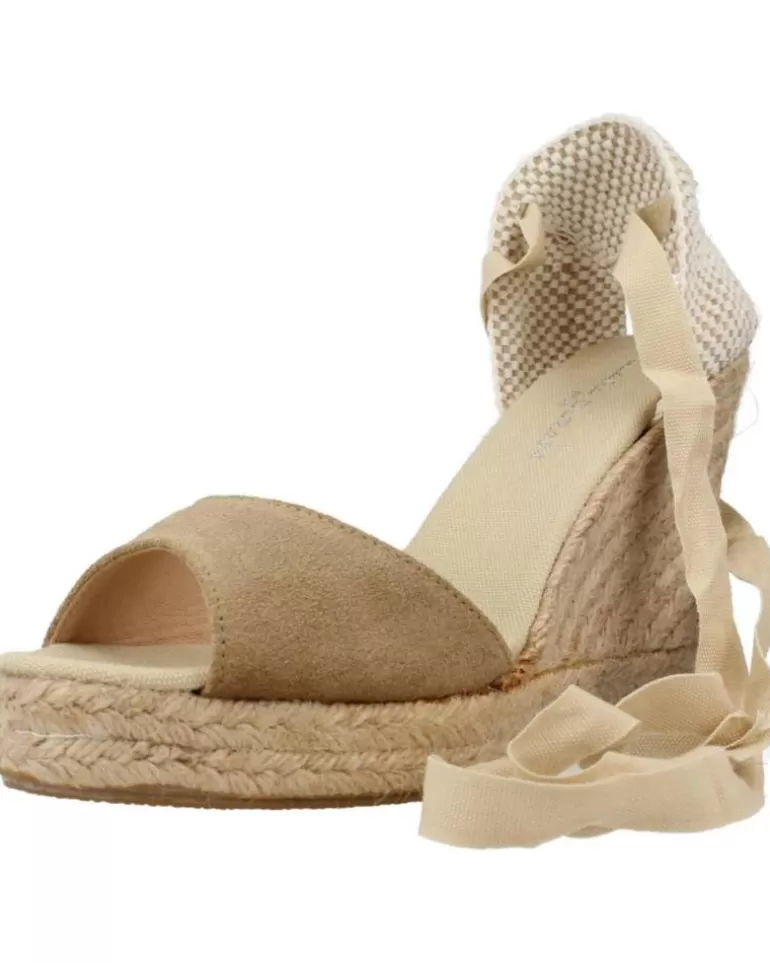 CLARA DURAN Sandalias De Mujer Valencun3Cd Beis Cheap