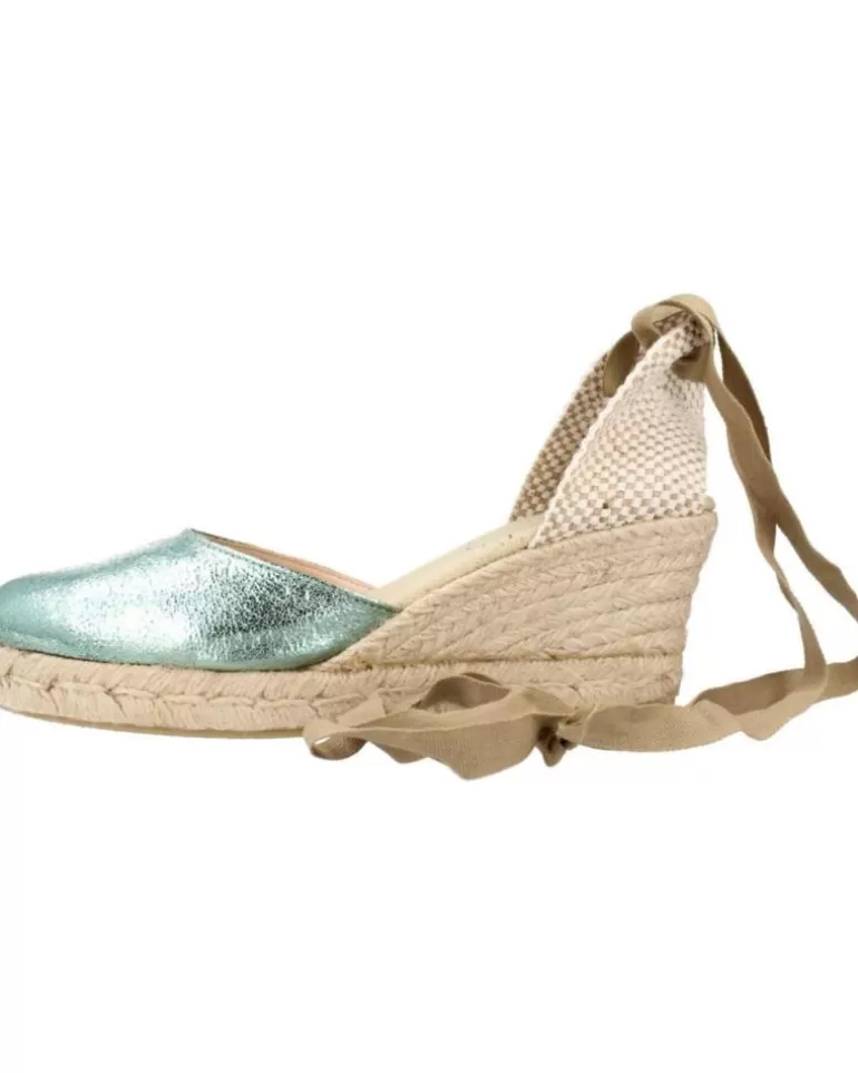 CLARA DURAN Sandalias De Mujer Valenmet2Cd Verde Store