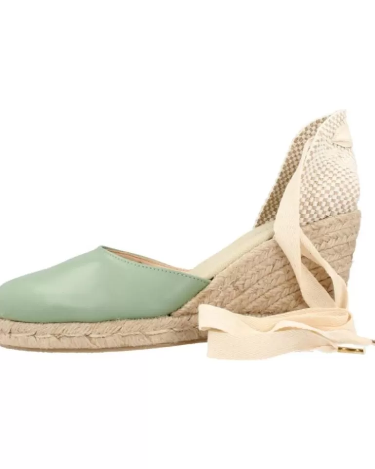 CLARA DURAN Sandalias De Mujer Valennap2Cd Verde Flash Sale