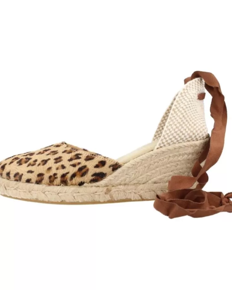 CLARA DURAN Sandalias De Mujer Valenponcd Animal Print Fashion