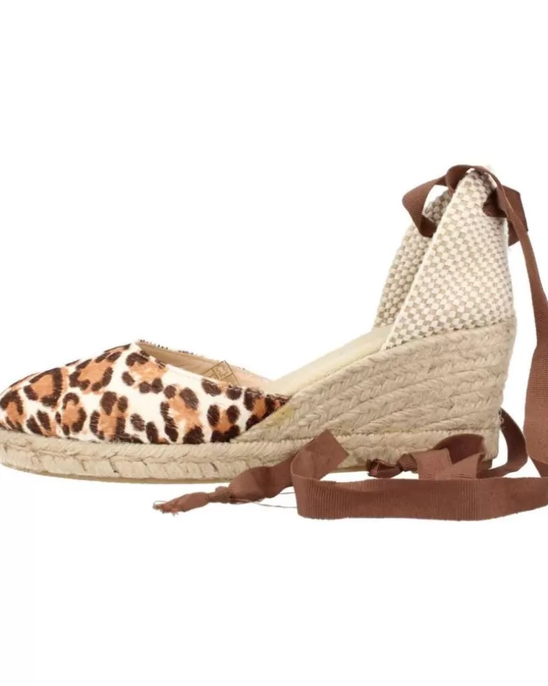 CLARA DURAN Sandalias De Mujer Valenponcd Animal Print Hot