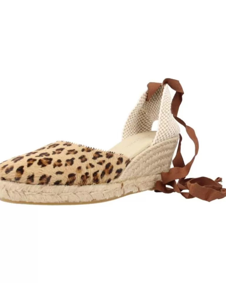 CLARA DURAN Sandalias De Mujer Valenponcd Animal Print Fashion